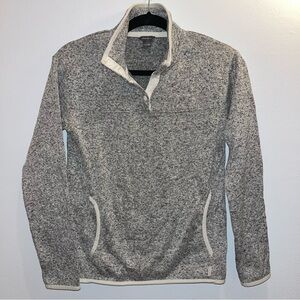 Eddie Bauer Pullover Sweater Heather Grey Size XS